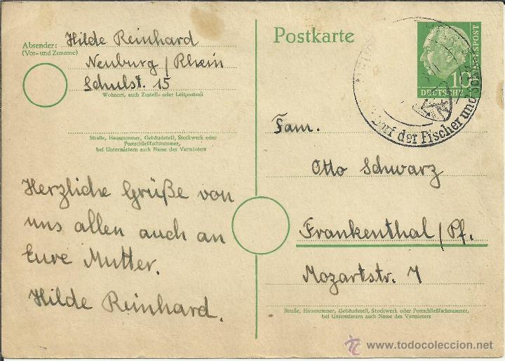 Sellos: ALEMANIA ENTERO POSTAL - Foto 1