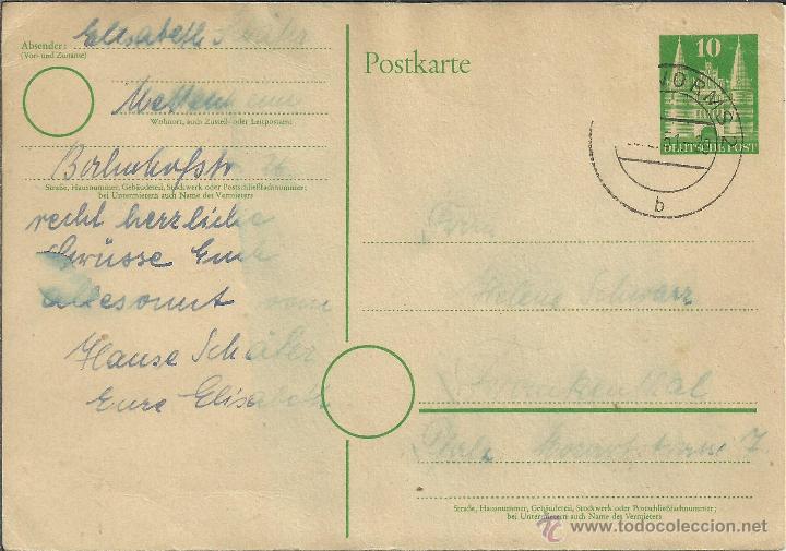 Sellos: ALEMANIA ENTERO POSTAL - Foto 1