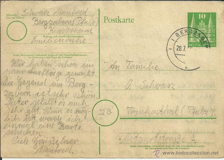 Sellos: ALEMANIA ENTERO POSTAL - Foto 1