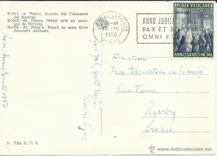 Sellos: VATICANO TP CON MAT A&Ntilde;O SANTO 1950 - Foto 1