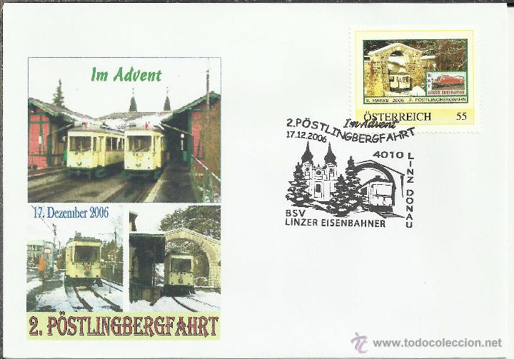 Sellos: AUSTRIA  POSTLINGBERGBAHN LINZ FERROCARRIL - Foto 1