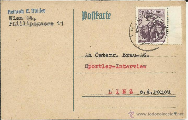 Sellos: AUSTRIA WIEN TP - Foto 1