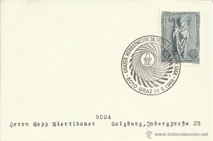 Sellos: AUSTRIA GRAZ 1968 HERBSTMESSE - Foto 1