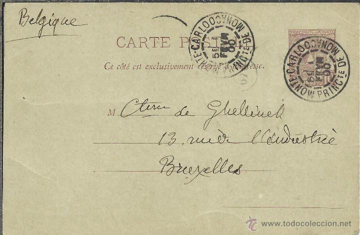 Sellos: MONACO ENTERO POSTAL - Foto 1