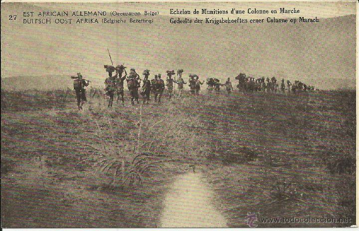 Sellos: CONGO BELGA ENTERO POSTAL TRANSPORTE MUNICIONES - Foto 1