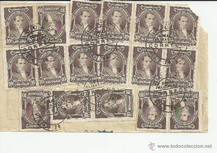 Sellos: ECUADOR 1948 DOCUMENTO LIBRANZA DE 100 SUCRES - Foto 1
