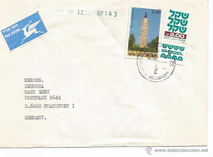 Sellos: ISRAEL CCN JERUSALEM 1981 - Foto 1