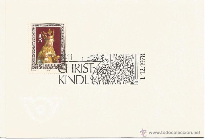 Sellos: AUSTRIA NAVIDAD CHRISTKINDL 1978 - Foto 1