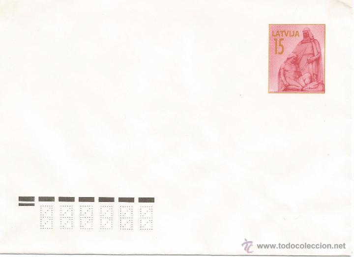 Sellos: LETONIA LATVIA ENTERO POSTAL - Foto 1