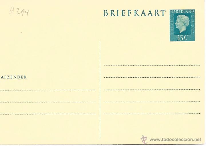Sellos: HOLANDA ENTERO POSTAL 35 C - Foto 1
