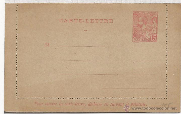 Sellos: MONACO ENTERO POSTAL - Foto 1