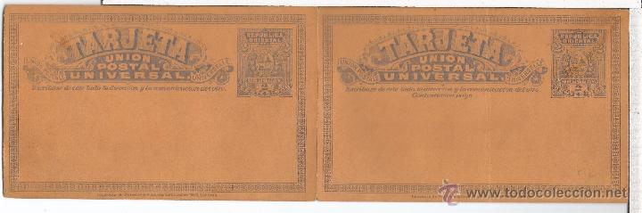 Sellos: URUGAY ENTERO POSTAL DOBLE - Foto 1