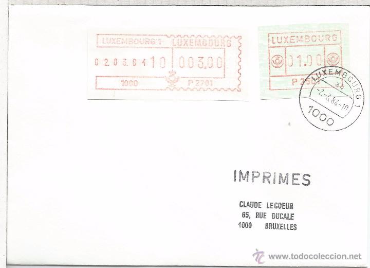 Sellos: LUXEMBOURG CC 1984 ATM - Foto 1