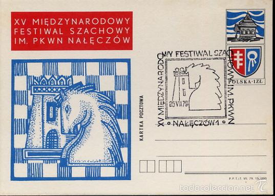Sellos: AJEDREZ CHESS - CHECKMATE 7941 A Y B - POLONIA - ENTERO POSTAL