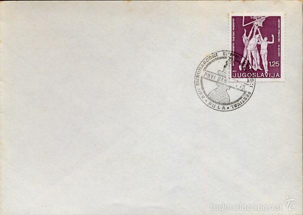 Stamps: AJEDREZ CHESS - CHECKMATE 7926 A - YUGOSLAVIA - MATASELLO EN SOBRE