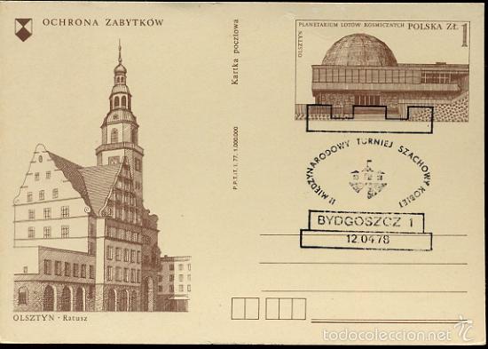 Stamps: AJEDREZ CHESS - 1978 - checkmate 7815 - POLONIA - ENTERO POSTAL