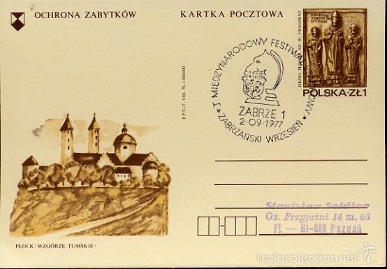 Selos: AJEDREZ CHESS - 1977 - CHECKMATE 7734 - POLONIA - ENTERO POSTAL