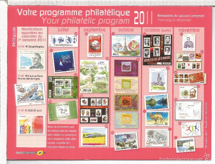 Sellos: FRANCIA ENTERO POSTAL PROGRAMME 2011 - Foto 2