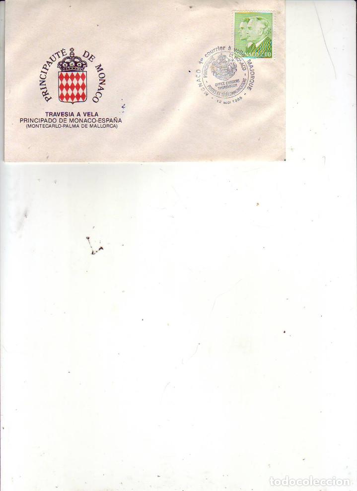 Timbres: principaute de monaco-mallorca travesia a vela 1988