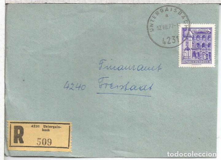 Sellos: AUSTRIA FRONTAL CERTIFICADA UNTERGAISBACH - Foto 1