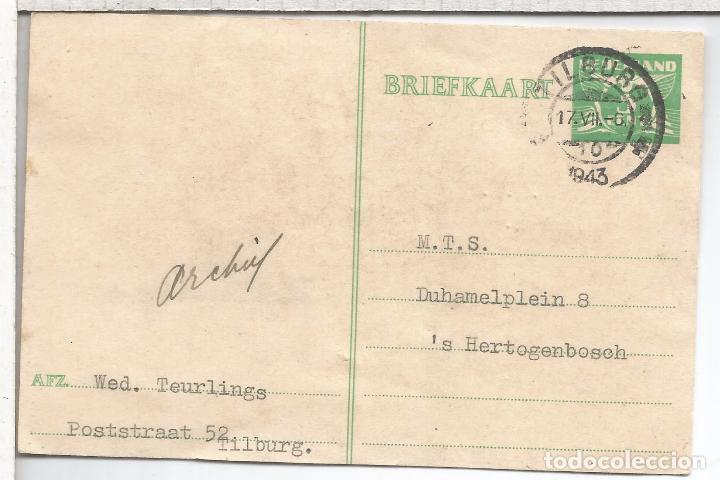 Sellos: HOLANDA ENTERO POSTAL TILBURG - Foto 1