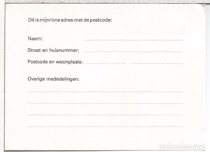 Sellos: HOLANDA ENTERO POSTAL DIENST PTT POSTCODE - Foto 2