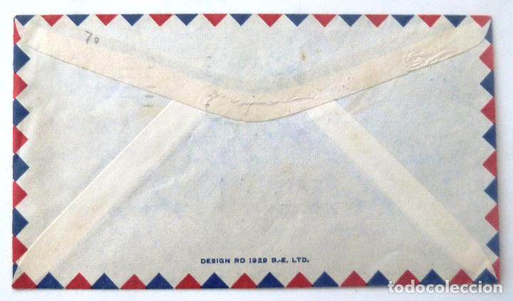 Sellos: SOBRE CIRCULADO 1964. CANADA. AEREO. - Foto 2
