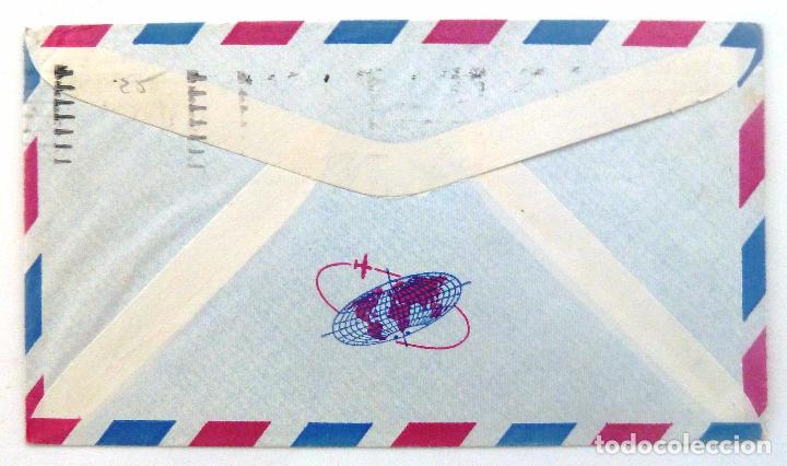 Sellos: SOBRE CIRCULADO 1965. CANADA. AEREO. - Foto 2