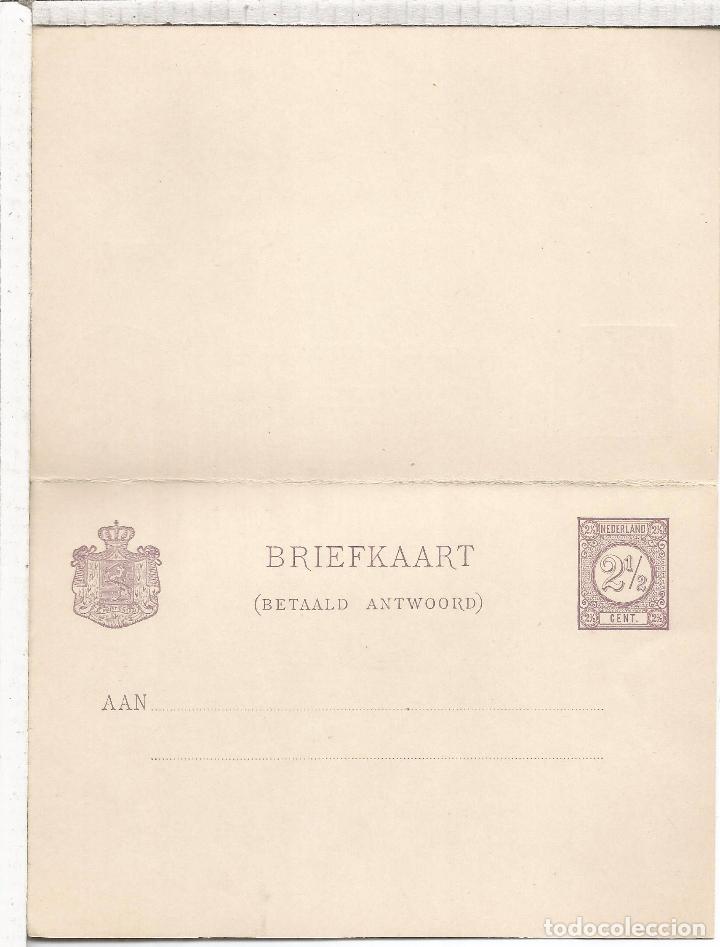 Sellos: HOLANDA ENTERO POSTAL DOBLE - Foto 2