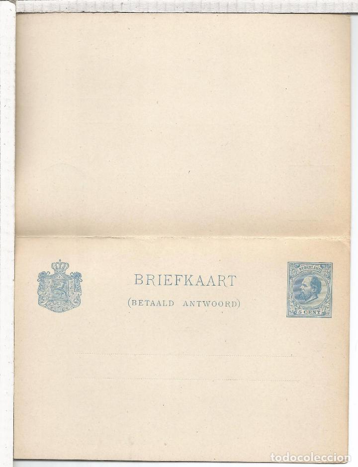 Sellos: HOLANDA ENTERO POSTAL DOBLE - Foto 2