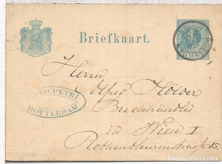 Sellos: HOLANDA ENTERO POSTAL ROTTERDAM - Foto 1