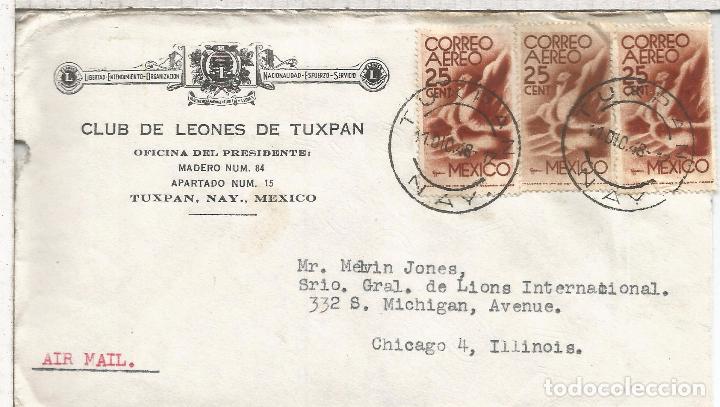 mexico cc sello correo aereo diferente tonalida - Buy International postal  history on todocoleccion