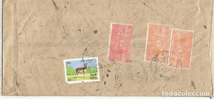 Sellos: NEPAL CARTA CIRCULADA - Foto 1
