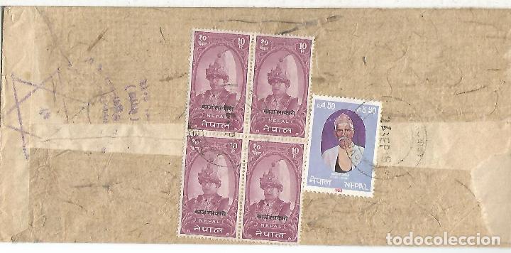 Sellos: NEPAL CARTA CIRCULADA - Foto 1