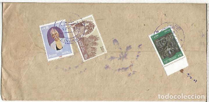Sellos: NEPAL CARTA CIRCULADA - Foto 1