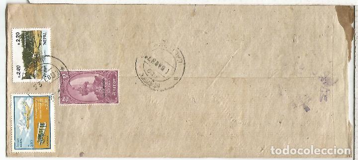 Sellos: NEPAL CARTA CIRCULADA - Foto 1