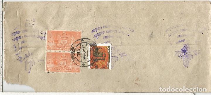 Sellos: NEPAL CARTA CIRCULADA - Foto 1