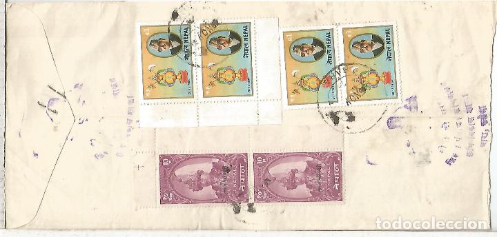 Sellos: NEPAL CARTA CIRCULADA - Foto 2