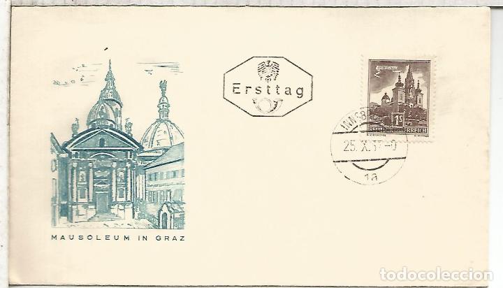 Francobolli: AUSTRIA FDC INNSBRUCK SELLO MARIAZELL ARQUITECTURA IGLESIA CHURCH
