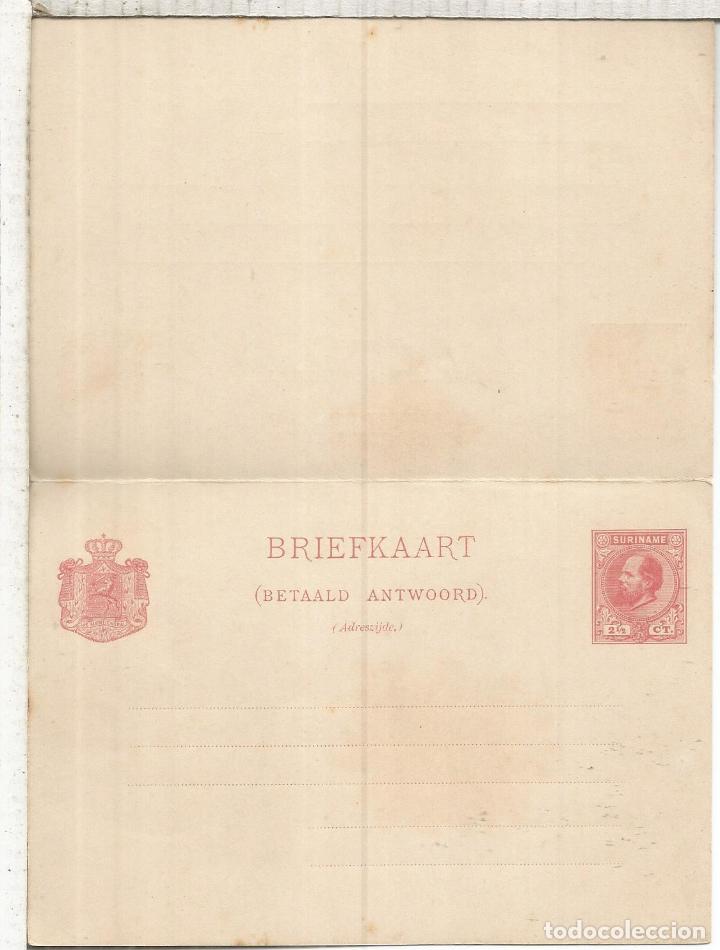 Sellos: SURINAME ENTERO POSTAL DOBLE - Foto 2