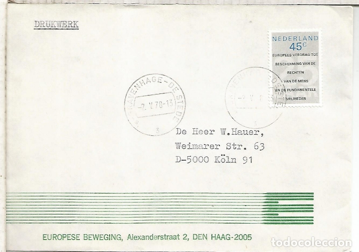 Sellos: HOLANDA 1978 CC TEMA EUROPA - Foto 1