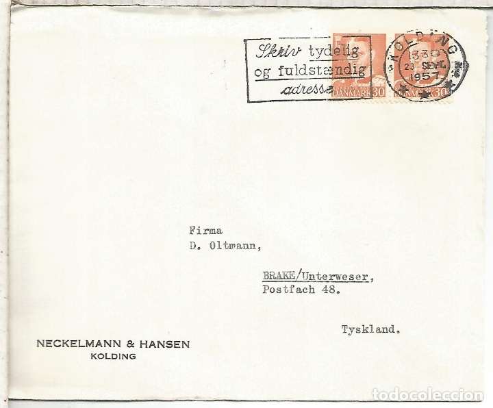 Sellos: DINAMARCA KOLDING - Foto 1