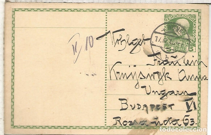 Sellos: AUSTRIA ENTERO POSTAL WIEN - Foto 1