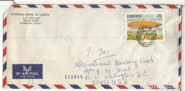 Sellos: LIBERIA CC SELLO ZEPPELIN - Foto 1
