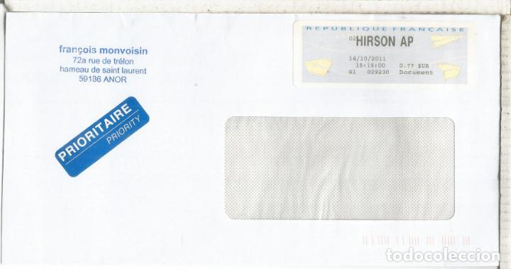 Sellos: FRANCIA CC CON ATM 2011 HIRSON AP - Foto 1