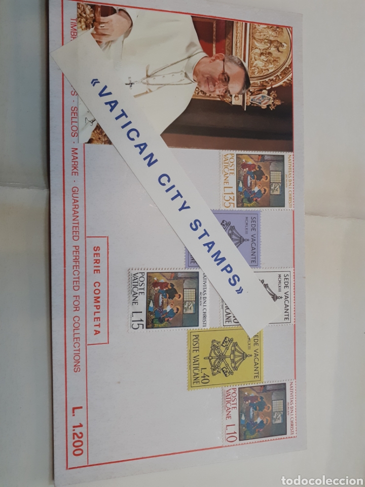 Sellos: Colecci&oacute;n sellos del Vaticano - Foto 1