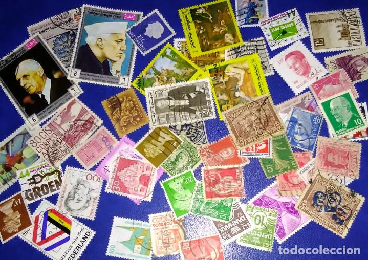 Timbres: LOTE OFERTA DE 50 SELLOS DEL MUNDO TODOS DISTINTOS SIN REPETIR