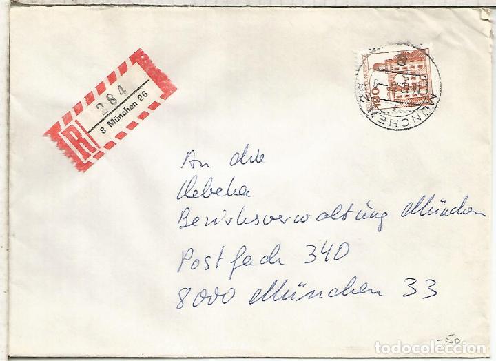 Sellos: ALEMANIA CC CERTIFICADA CASTILLO CASTLE MUNCHEN - Foto 1