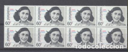Sellos: Holanda 1980. Anne Frank ** - Foto 1