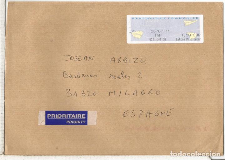Sellos: FRANCIA CC ATM LABEL LETTRE PRIO INTER - Foto 1